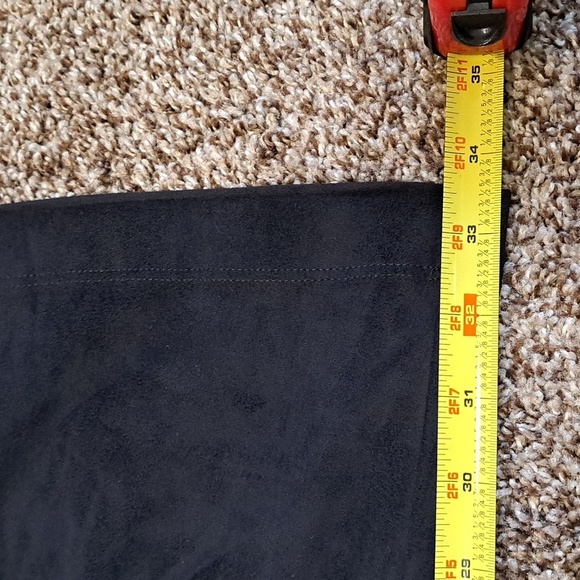 I Love Tyler Madison Flare Velvety Pants Ladies Size ( 32) LARGE Black - Picture 4 of 10